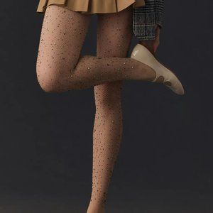 Anthropologie Gem Fishnet Tights